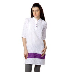 Women White Kurta