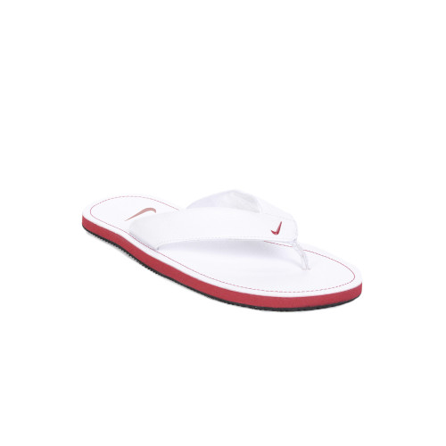Men White Chroma Flip Flops