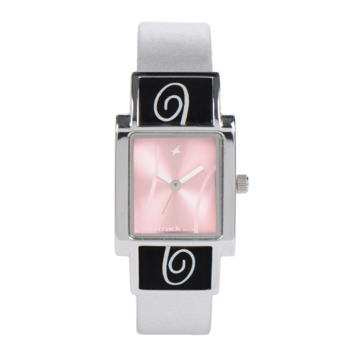 Women Pink Dial Watch
