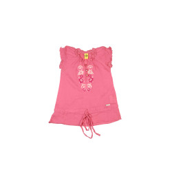 Girls Woven Peach Top Girls Woven Peach Top
