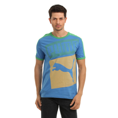 Men Blue Heroes T-shirt
