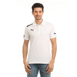 Men White PowerCat TT 1.12 Polo T-shirt Men White PowerCat TT 1.12 Polo T-shirt