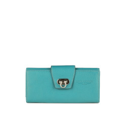 Perros Women Turquoise Blue Wallet