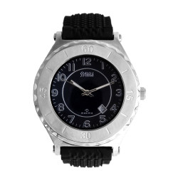 Men Dark Grey Dial Watch Men Dark Grey Dial Watch