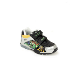 10 Boys Black & Silver Shoes 10 Boys Black & Silver Shoes