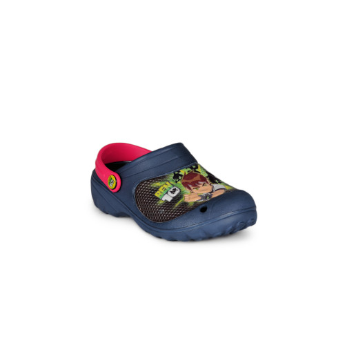 10 Boys Navy Blue Slippers