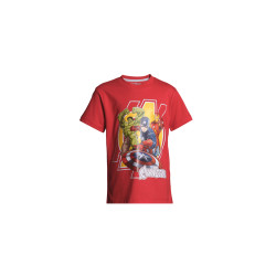 Avengers Boys Red Printed T-shirt