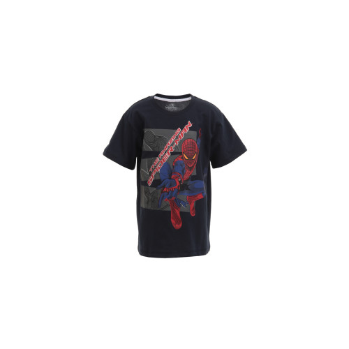 The Amazing Spiderman Boys Navy Blue T-shirt
