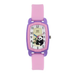 Q&Q Kids Girls White Dial Analog Watch Q&Q Kids Girls White Dial Analog Watch