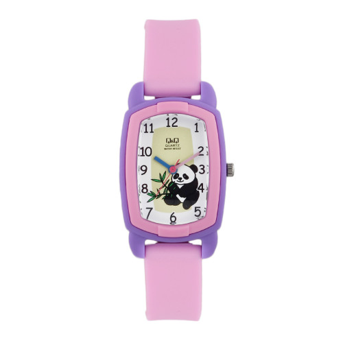 Q&Q Kids Girls White Dial Analog Watch