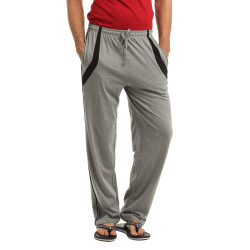 Men Grey Relaxed Sports Pants