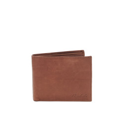 New Hide Men Brown Wallet