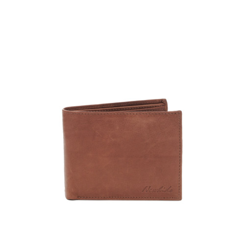 New Hide Men Brown Wallet
