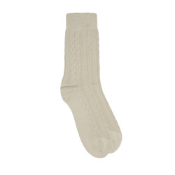 Men Beige Socks