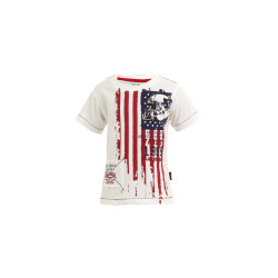 Boys white Printed T-Shirt Boys white Printed T-Shirt