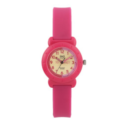 Q&Q Girls Yellow Dial Watch Q&Q Girls Yellow Dial Watch