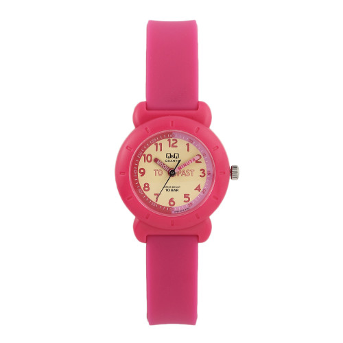 Q&Q Girls Yellow Dial Watch