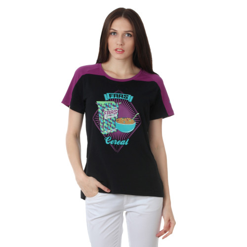 Women Black T-shirt