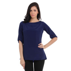 Women Blue Top