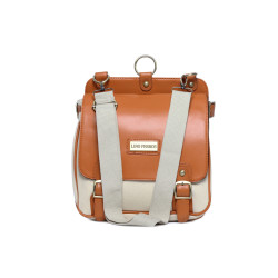 Perros Women Beige Handbag Perros Women Beige Handbag