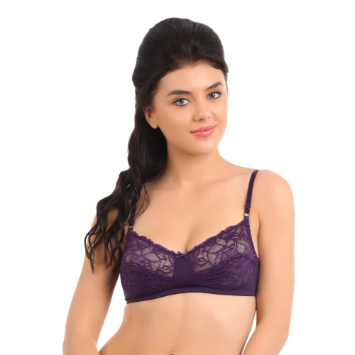 Women Purple Bra