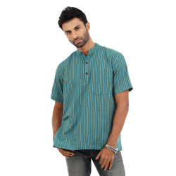 Men Blue Kurta Men Blue Kurta