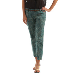 Colors of Benetton Green Trouser Colors of Benetton Green Trouser
