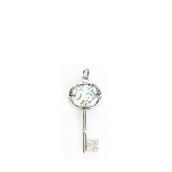 Women Silver & White Pendant