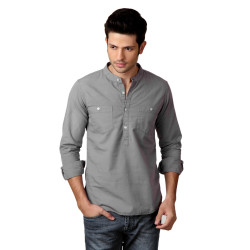 Men Grey Shirt