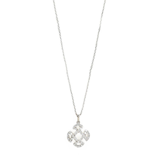 Silver Pendant With Chain