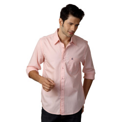 Colors of Benetton Men Pink Shirt